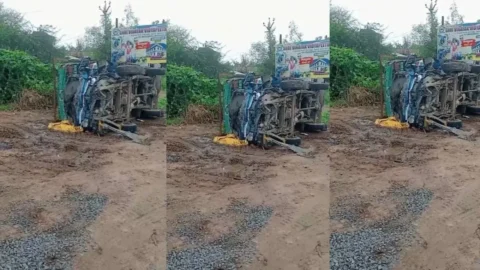 Bhind News: भिंड में नेशनल हाईवे 719 पर लोडिंग वाहन-ट्रक टक्कर में 8 मजदूरों की मौत, 22 घायल