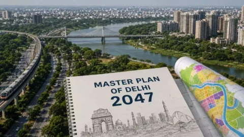 Delhi Master Plan 2047: नई टाउनशिप, हाईराइज इमारतों और ग्रीन जोन से बदलेगी राजधानी की तस्वीर