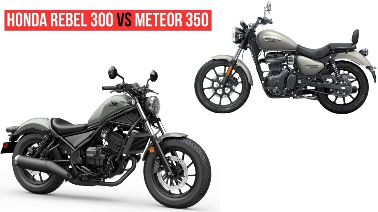 Honda Rebel 300 vs Royal Enfield Goan Classic 350