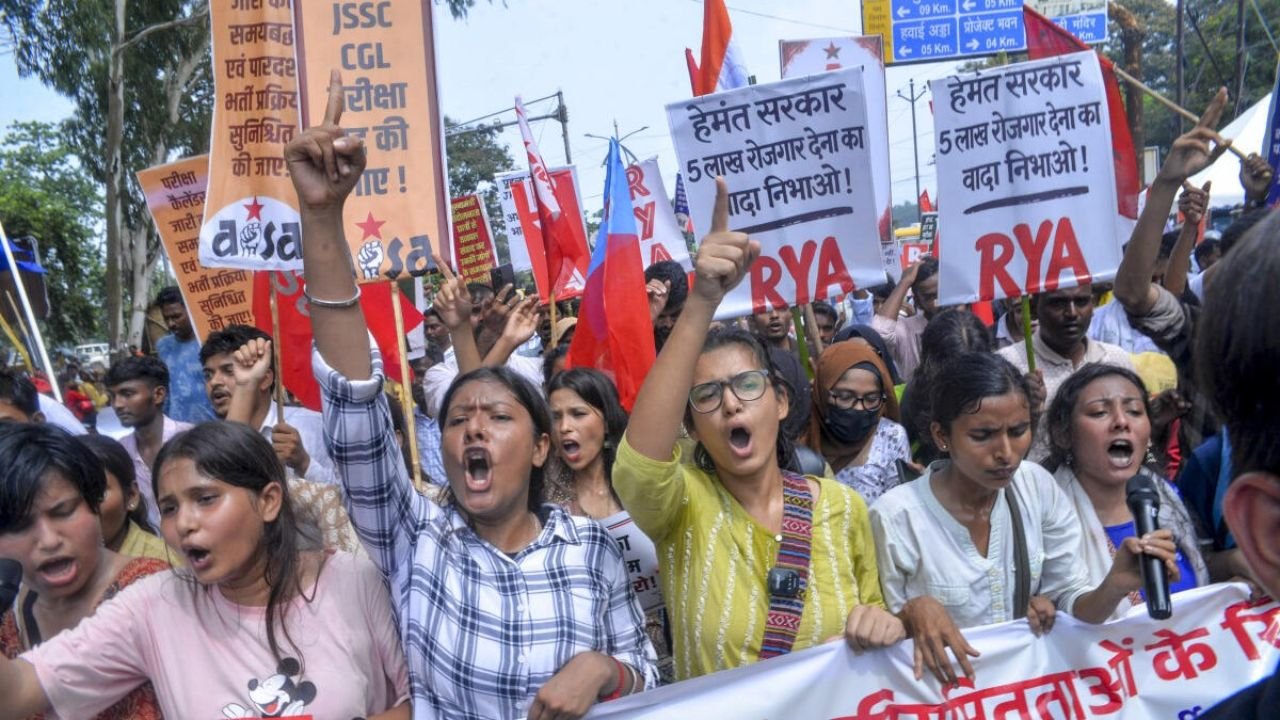 JPSC-JSSC Scam Protest