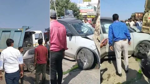 Jaipur Accident: खेत किनारे फसल सुखा रहे थे चारों, तभी बेकाबू SUV ने उड़ा दिया परिवार
