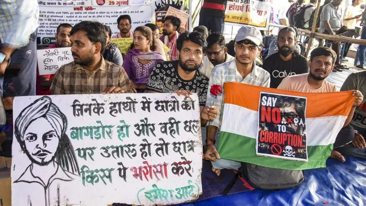 Jharkhand Student Protest