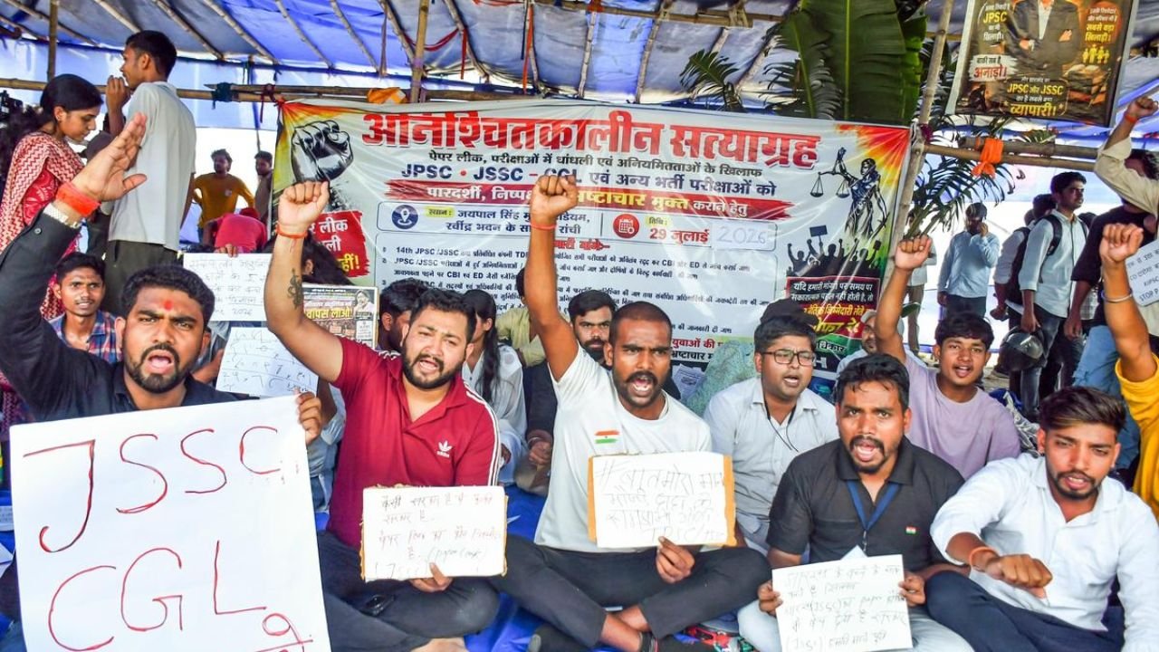 Jharkhand Student Protest