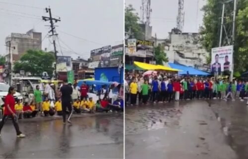 Lucknow Student Protest