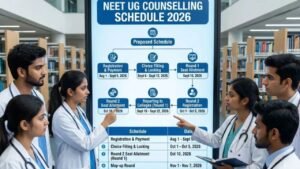 NEET UG Counselling 2026: नीट यूजी काउंसलिंग का शेड्यूल जारी, एमसीसी ने सीट अपग्रेड और रेजिग्नेशन के नियमों में किया बड़ा बदलाव