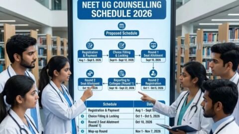 NEET UG Counselling 2026: नीट यूजी काउंसलिंग का शेड्यूल जारी, एमसीसी ने सीट अपग्रेड और रेजिग्नेशन के नियमों में किया बड़ा बदलाव