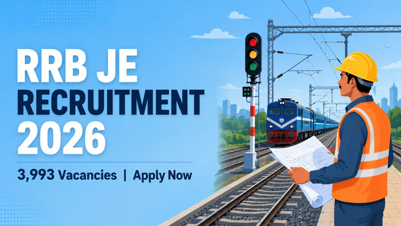RRB JE Recruitment 2026