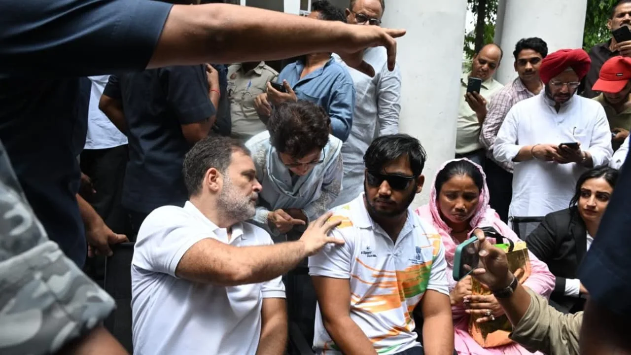 Rahul Gandhi Protest