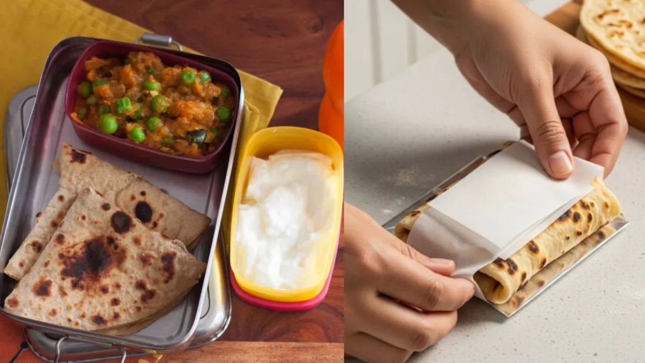 Roti Soft in Lunch Box