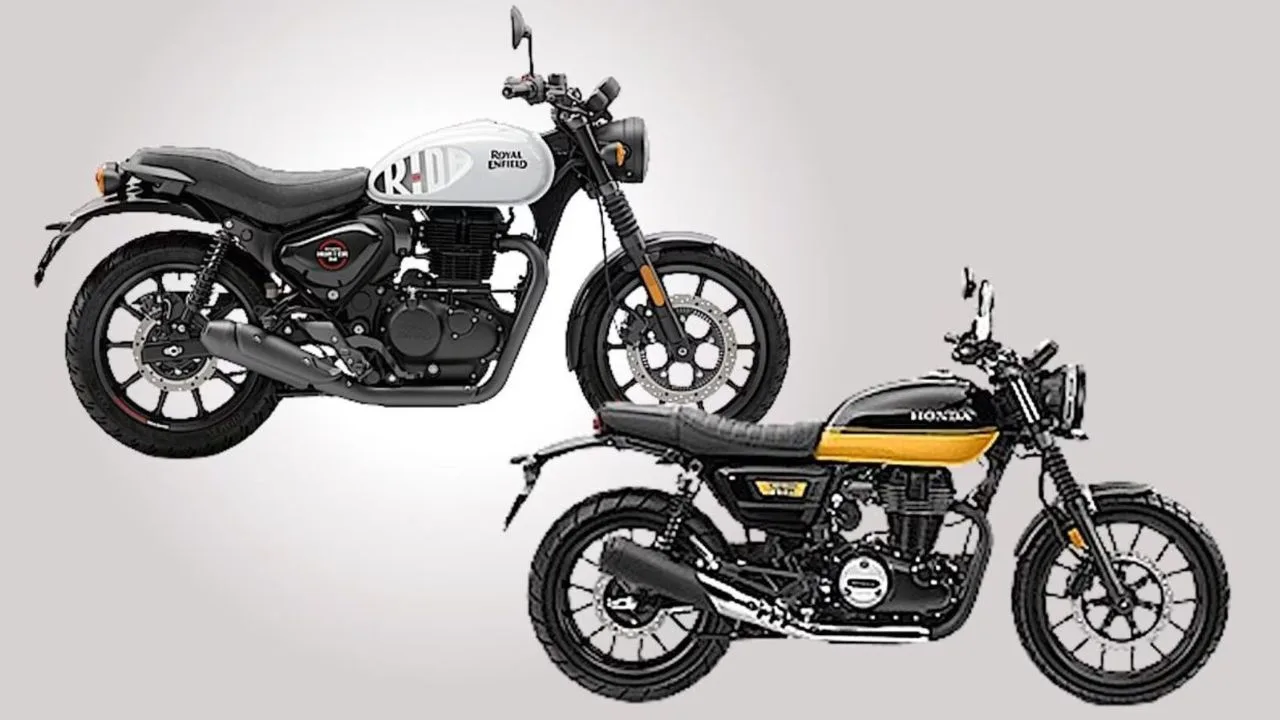 Royal Enfield Hunter 350 vs Honda CB350