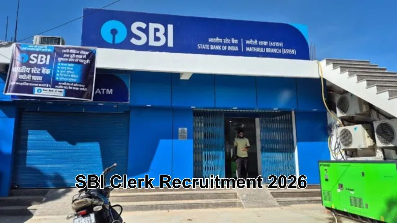 SBI Clerk Recruitment 2026