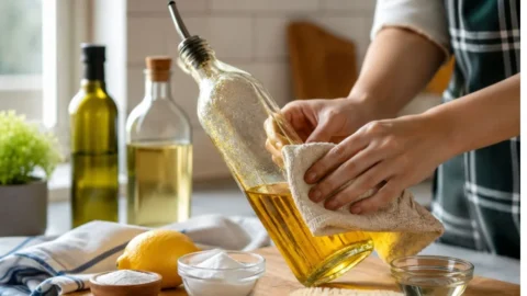 Sticky Oil Bottle Cleaning: तेल की बोतल हो गई चिपचिपी? घर की इन चीजों से मिनटों में करें साफ