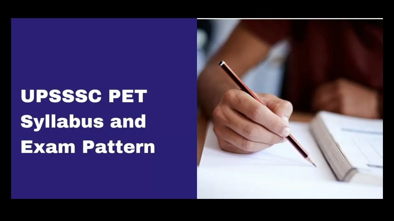 UP PET 2026 Syllabus and Exam Pattern