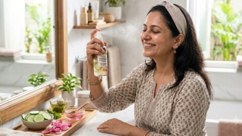 Homemade Face Mist: थके चेहरे के लिए होममेड फेस मिस्ट, गुलाब जल और ग्लिसरीन से घर पर बनाएं