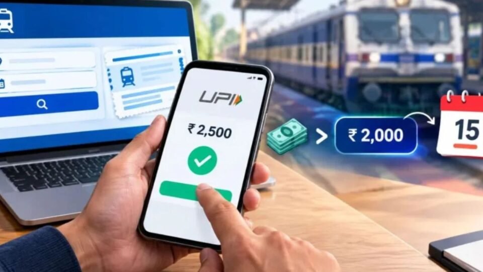 Train Rule Booking Rule: 15 अक्टूबर से ट्रेन टिकट UPI पेमेंट पर क्या बदलेगा