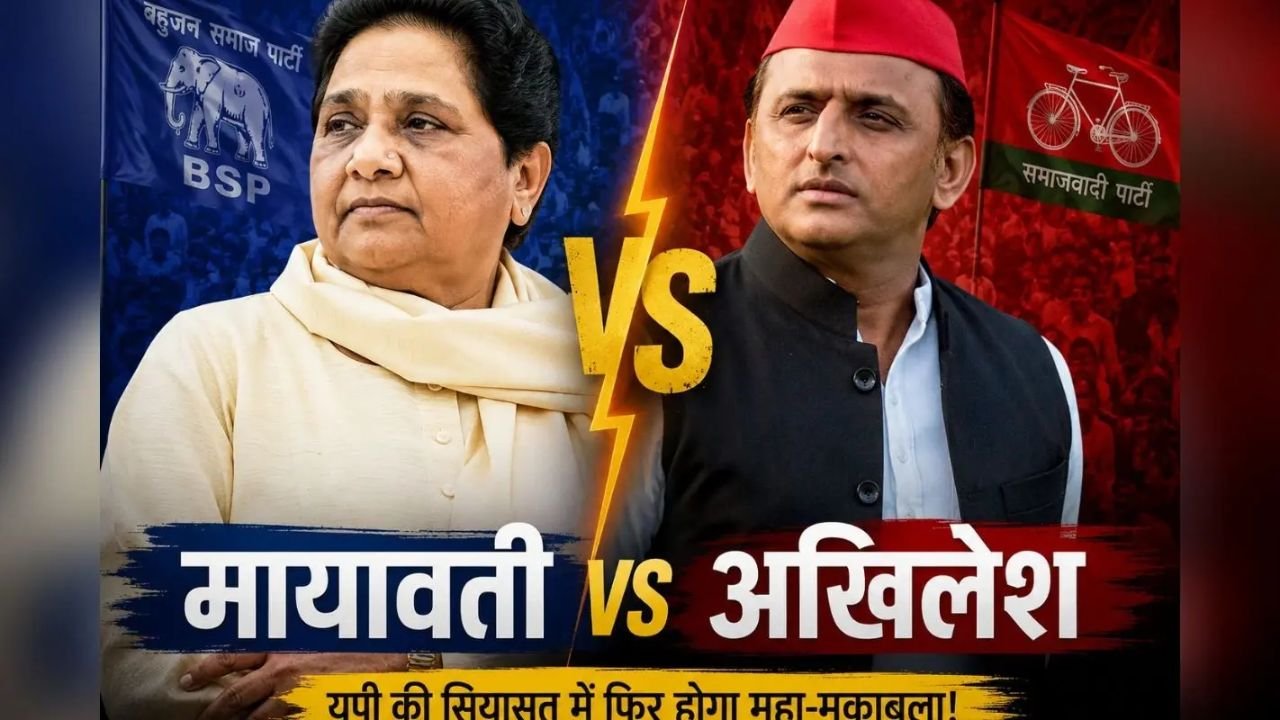 UP Politics: मायावती के दलित वोट बैंक पर अखिलेश की नजर, लाल-नीले रंग से पीडीए तक सपा की रणनीति
