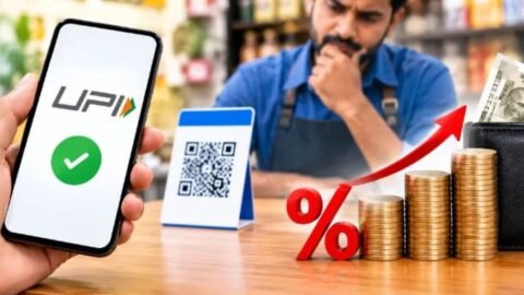 UPI Payment New Rule: 2000 से ऊपर भुगतान पर 0.4% एमडीआर, ग्राहक से नहीं कटेगा।