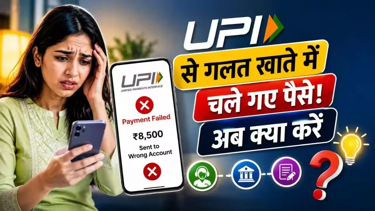 UPI Wrong Payment: यूपीआई से गलत नंबर पर पैसे चले गए तो घबराएं नहीं, तुरंत ये कदम उठाएं और पैसे वापस पाएं