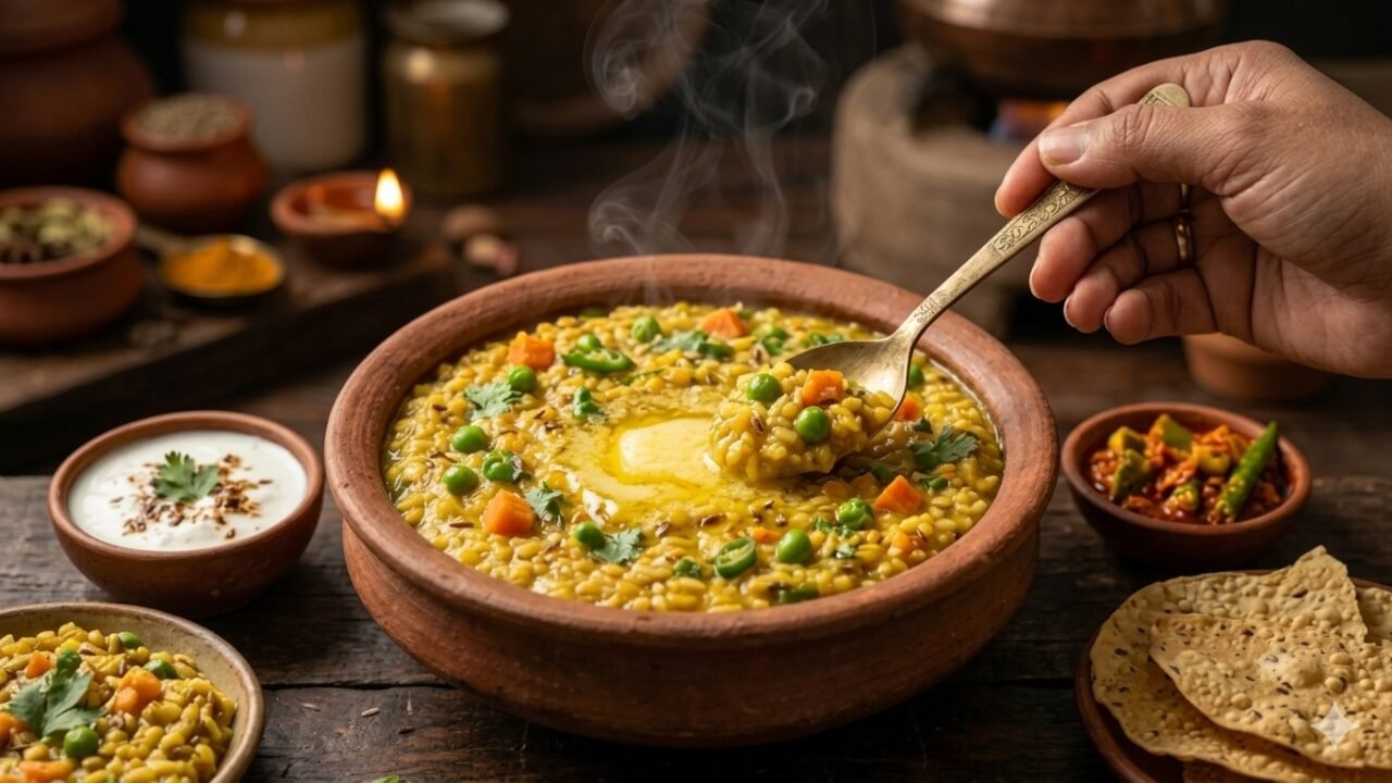 Instant Khichdi Recipe: 5 टेस्टी खिचड़ी रेसिपी, मसाला वेजी से पंचमेल शाही तक, मिनटों में तैयार