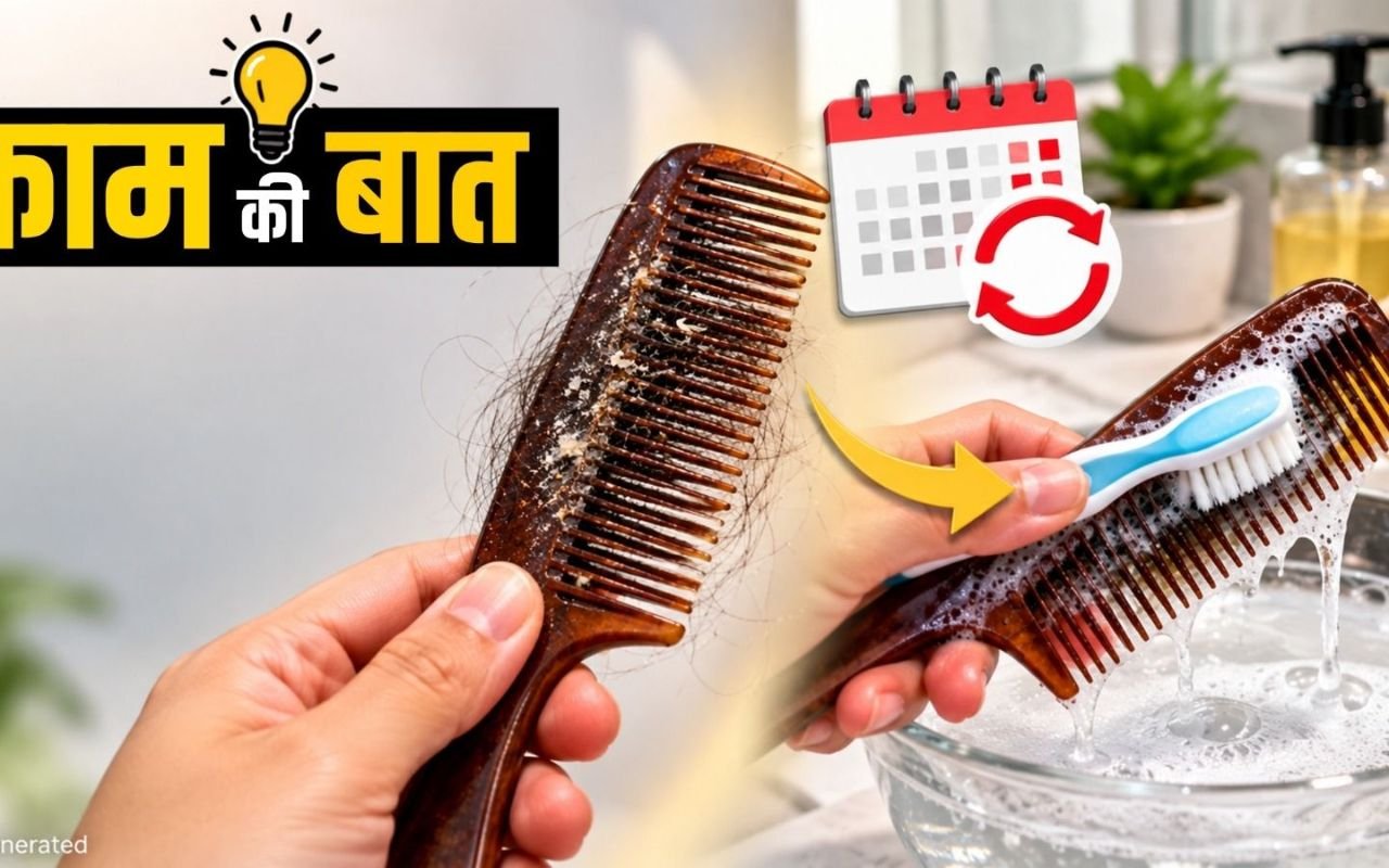 Hair Comb Cleaning Tips: कंघी कितने दिन में साफ करें? बाल निकालने से सुखाने तक पूरा तरीका