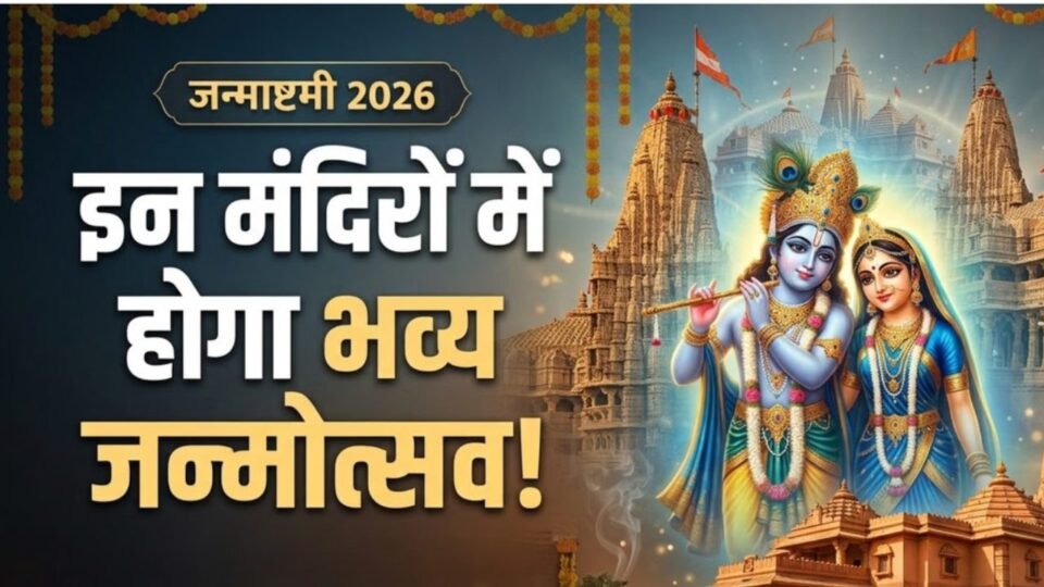 Janmashtami 2026: परिवार के साथ बनाएं इन 5 प्रमुख कृष्ण धामों की यात्रा का प्लान, जानिए शुभ मुहूर्त और दर्शन का महत्व