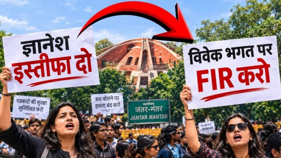 जंतर मंतर प्रदर्शन में इस्तीफे की मांग से ACP पर FIR की मांग तक कैसे बदला पूरा मसला?