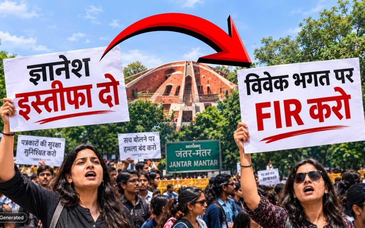 जंतर मंतर प्रदर्शन में इस्तीफे की मांग से ACP पर FIR की मांग तक कैसे बदला पूरा मसला?
