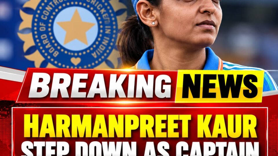 Harmanpreet Kaur Steps Down