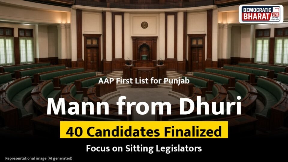 BREAKING: AAP releases first list of 40 candidates for 2027 Punjab assembly elections