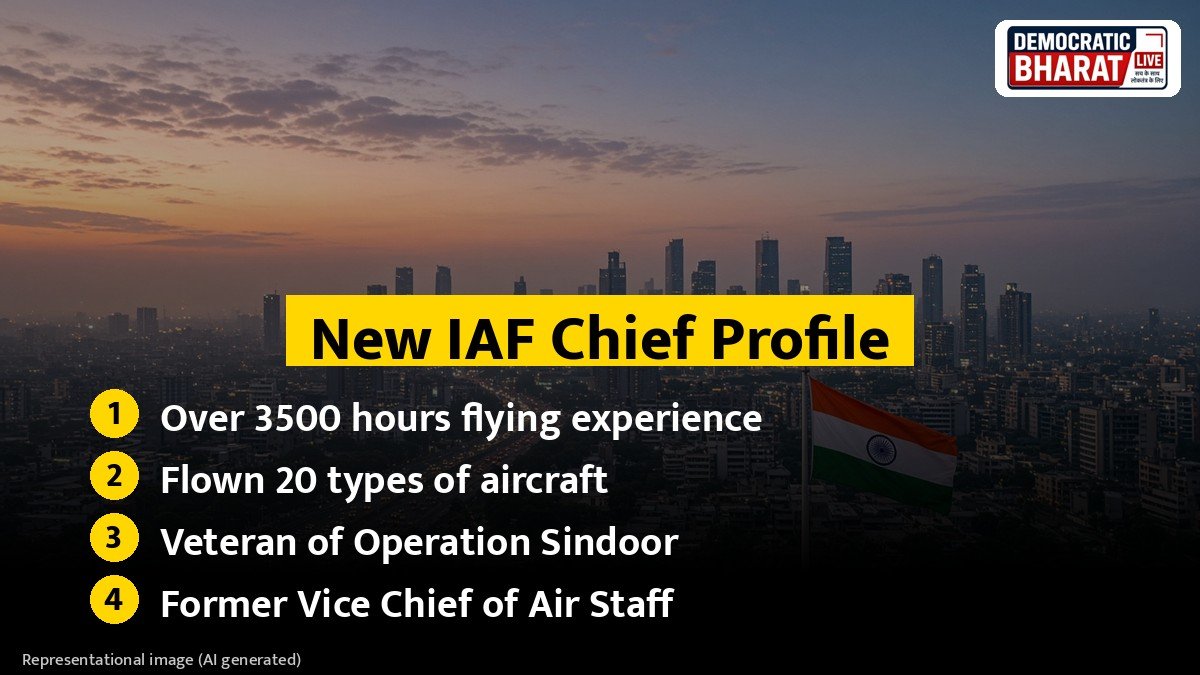 New IAF Chief Profile