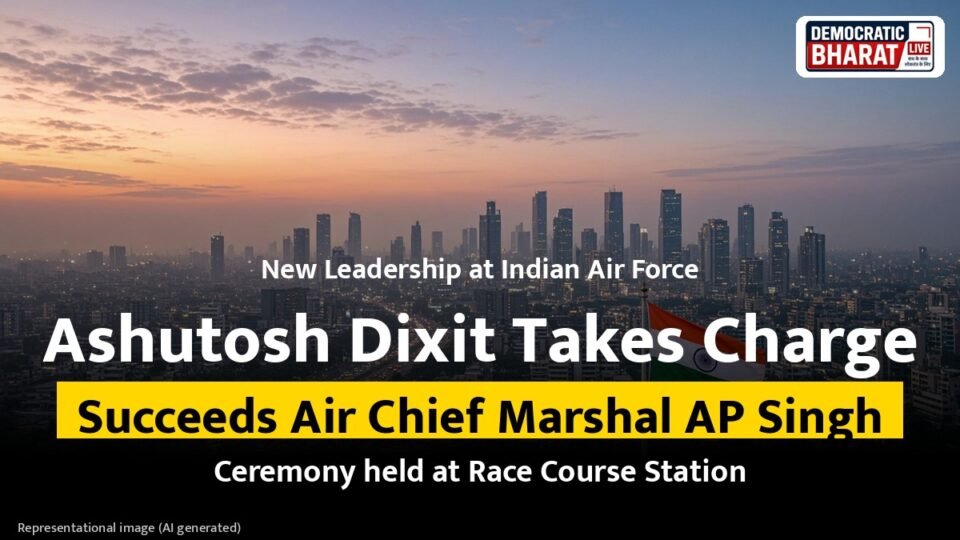 BREAKING: Air Chief Marshal Ashutosh Dixit assumes command as the new Chief of Air Staff