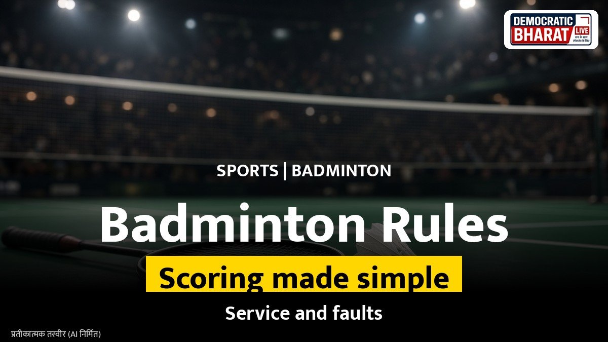 Representational image of a badminton match