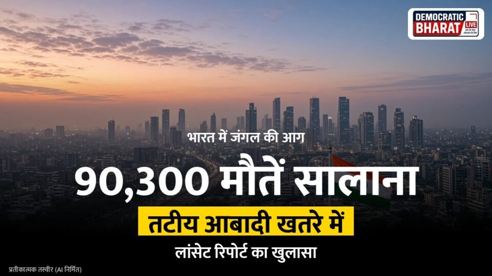 ब्रेकिंग: भारत में जंगल की आग से हर साल 90,300 मौतें, तटीय आबादी खतरे में