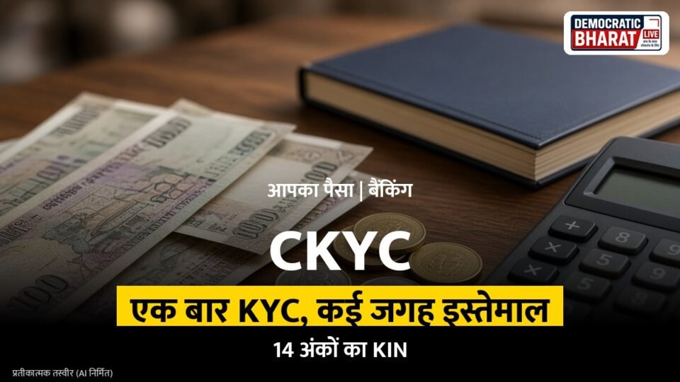 बैंक काउंटर पर दस्तावेज जमा करते ग्राहक का प्रतीकात्मक चित्र