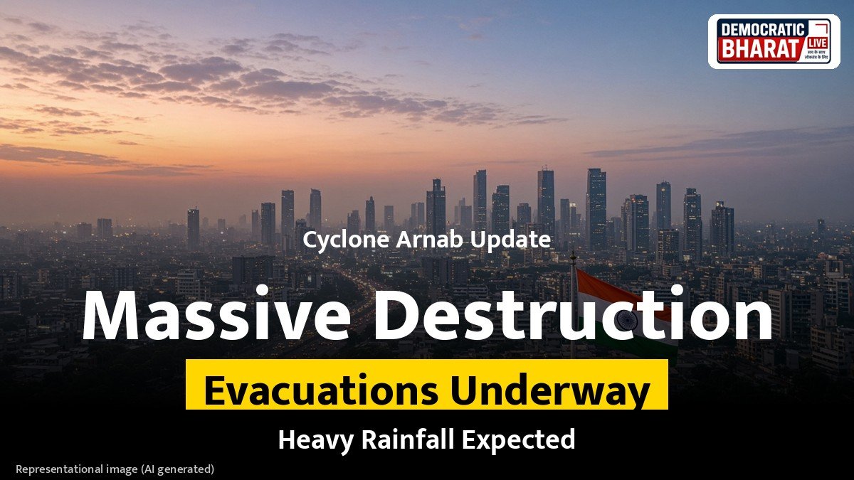 BREAKING: Cyclone Arnab hits Odisha, over 55,000 residents evacuated across nine districts