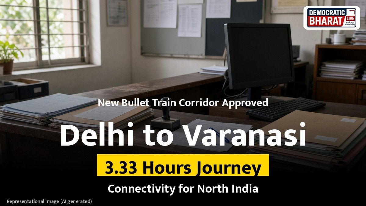 BREAKING: Prime Minister Approves New Delhi to Varanasi and Guwahati Bullet Train Corridor