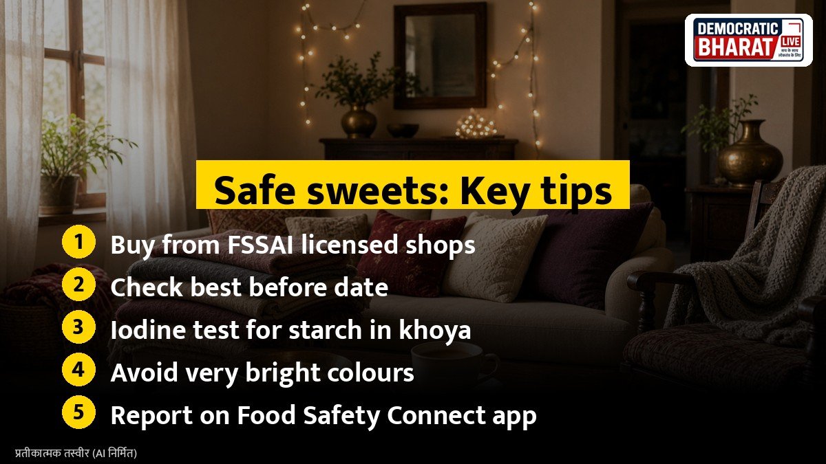Key tips for safe festive sweets