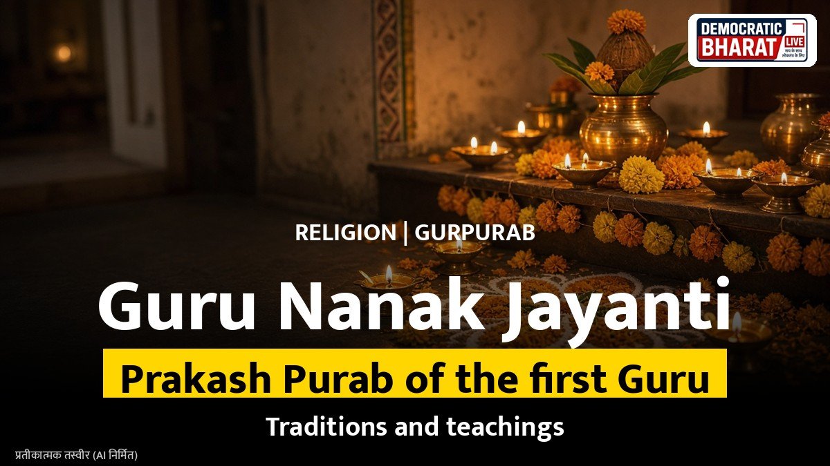 Representational image of an illuminated gurdwara