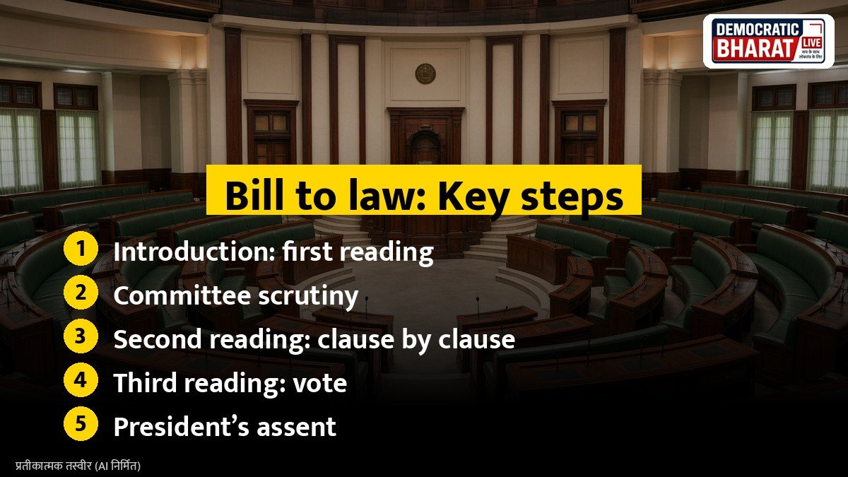 Key steps: how a bill becomes law