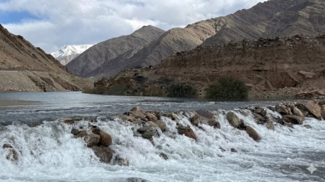 India First Rock Dam Ladakh