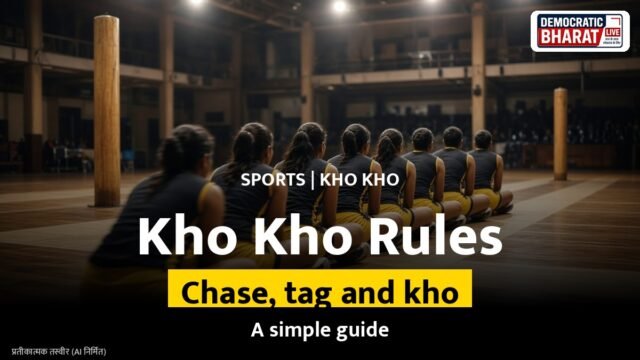 Representational image of a kho kho match
