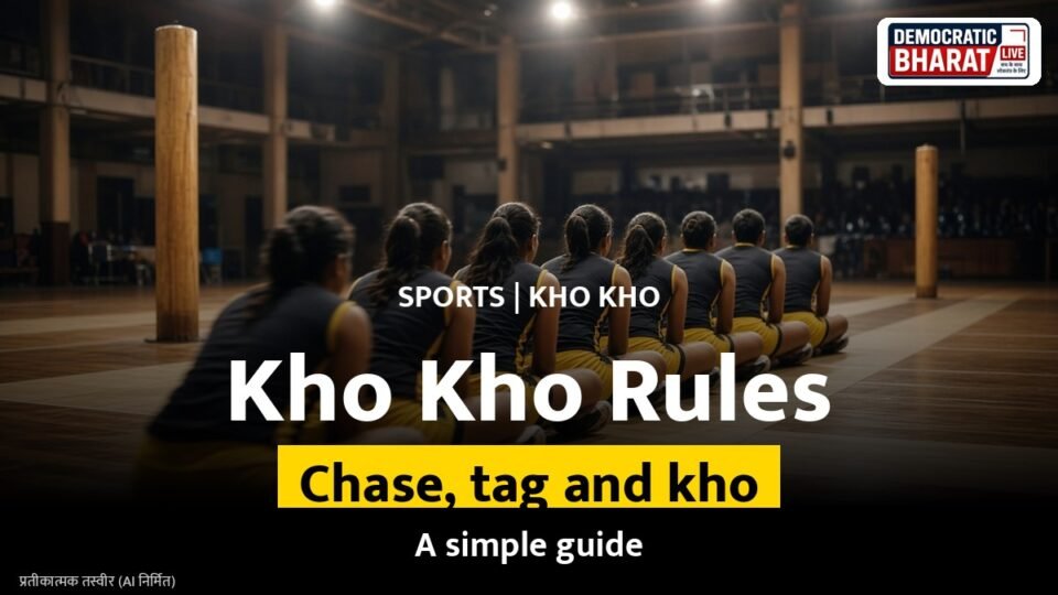 Representational image of a kho kho match