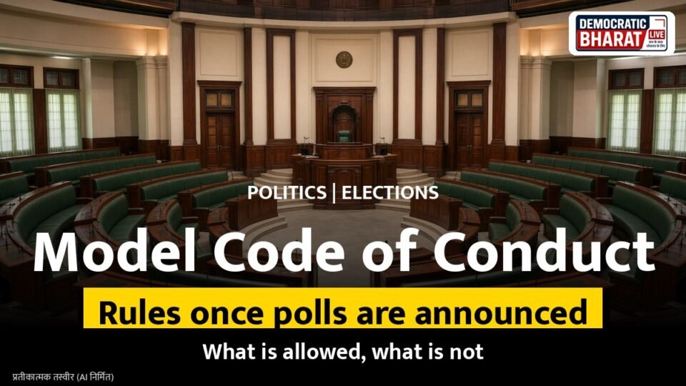 Representational image of an election rally