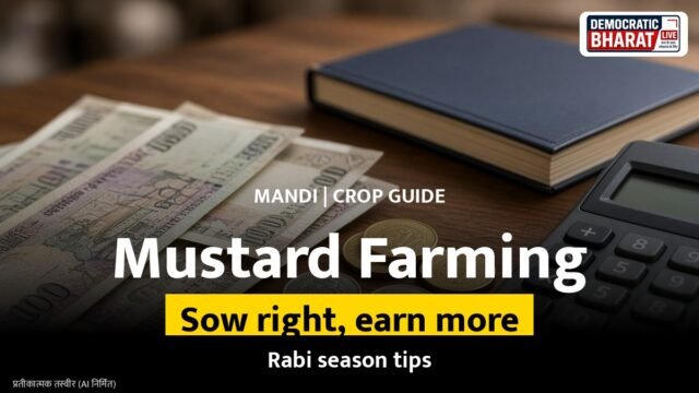 Representational image of a yellow mustard field