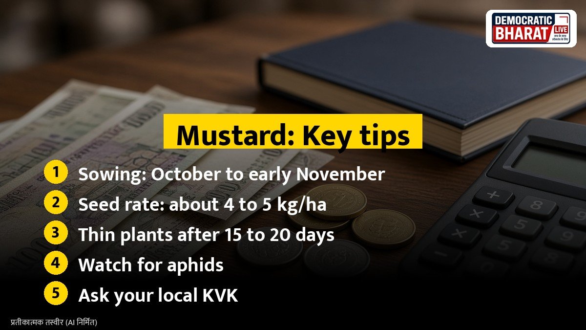 Key tips for mustard farming