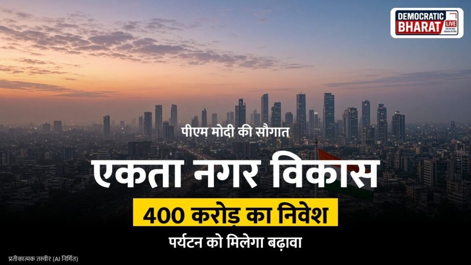 पीएम मोदी ने एकतानगर को दी ₹400 करोड़ से ज्यादा की सौगात, IRCTC होटल और रेनफॉरेस्ट समेत कई प्रोजेक्ट्स का उद्घाटन