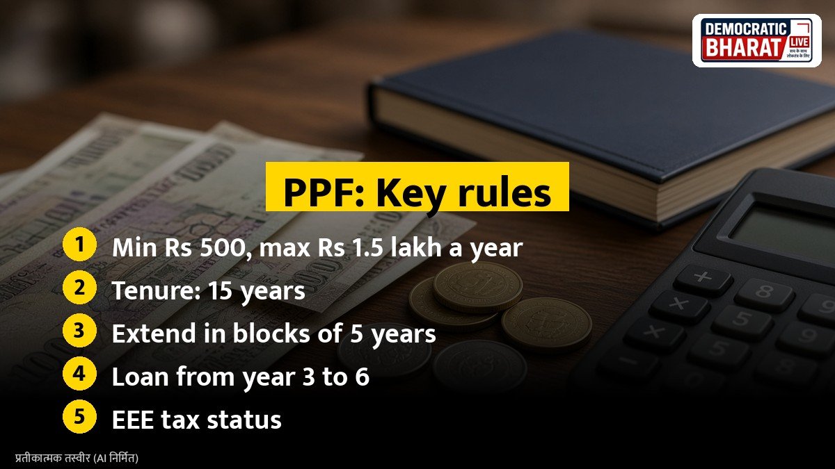 Key rules: PPF account