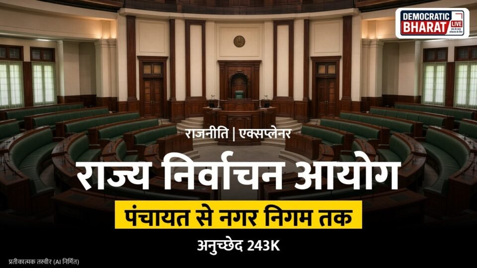 मतदान केंद्र पर कतार में खड़े मतदाताओं का प्रतीकात्मक चित्र