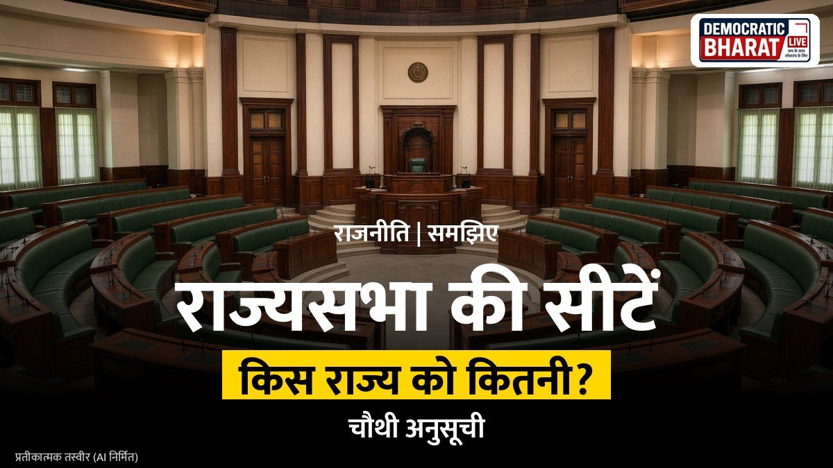 संसद भवन के उच्च सदन का प्रतीकात्मक चित्र