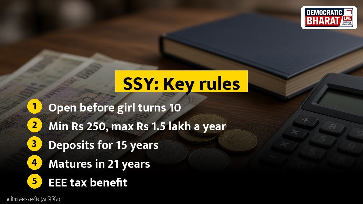 Key rules: Sukanya Samriddhi account